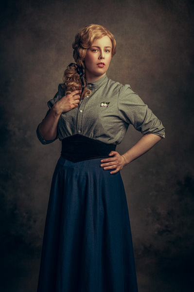 Photograph Kristian Bjorkqvist Miss Ethel Sullivan on One Eyeland