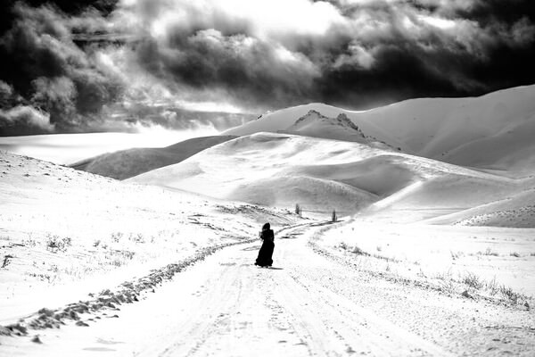 Photograph Shahin Khalaji Alone on One Eyeland