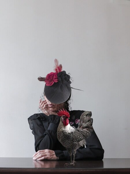 Photograph Vida Khani Maiden And Rooster on One Eyeland