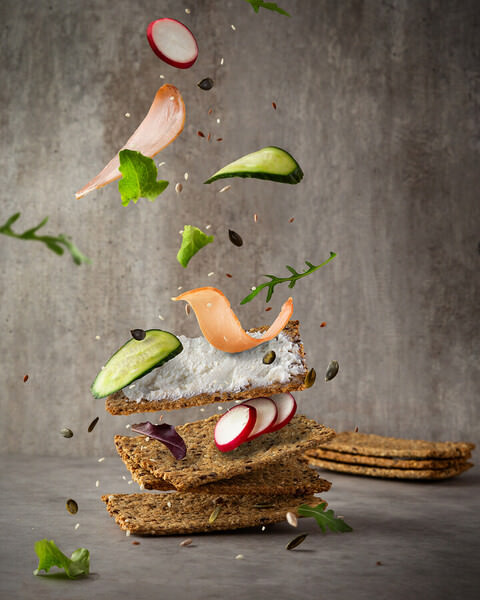 Photograph Mihails Pavlenko Asty Breakfast With Crispbreads on One Eyeland