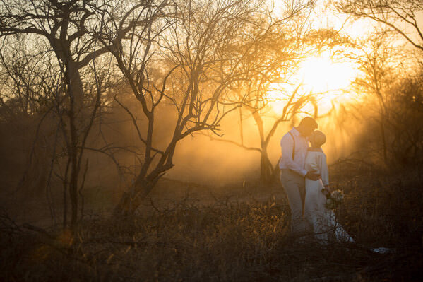 Photograph Louise Meyer African Dusty Sunset on One Eyeland