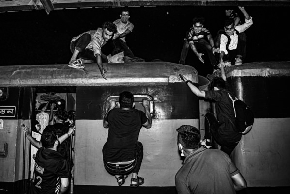 Photograph Rakibul Alam Khan Eid Journey By Train on One Eyeland