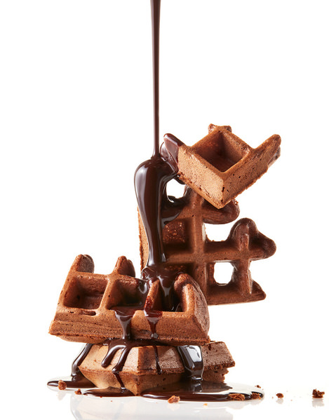 Photograph Powell Jordano Chocolate Waffles on One Eyeland
