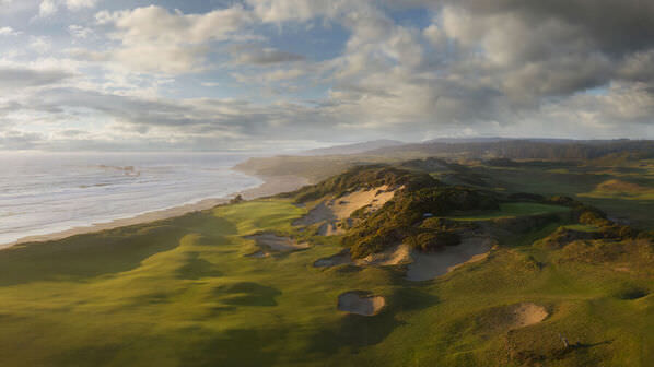Photograph Bill Hornstein Pacific Dunes Golf Course on One Eyeland
