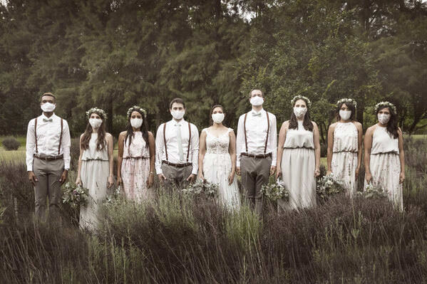 Photograph Daniel West Covid on One Eyeland