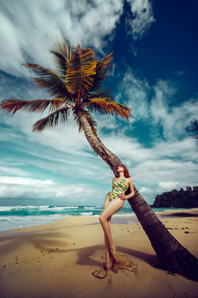 Photograph Ruslan Bolgov Find Me Under The Palm Tree By The Sea on One Eyeland