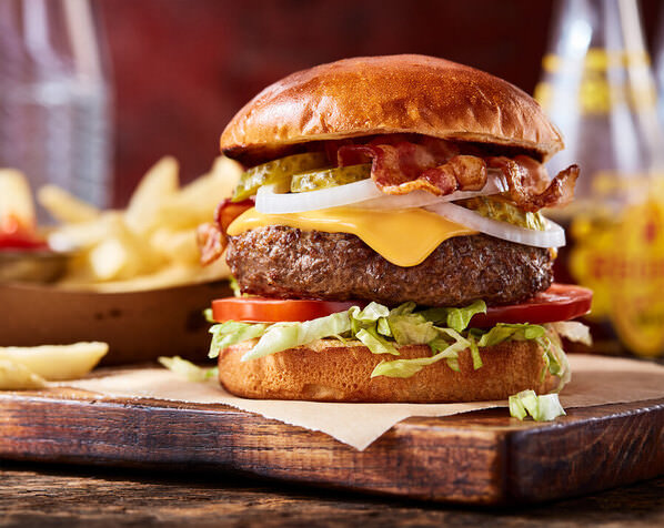 Photograph Powell Jordano All American Burger on One Eyeland