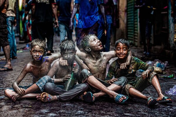 Photograph Rakibul Alam Khan Holi  Festival on One Eyeland