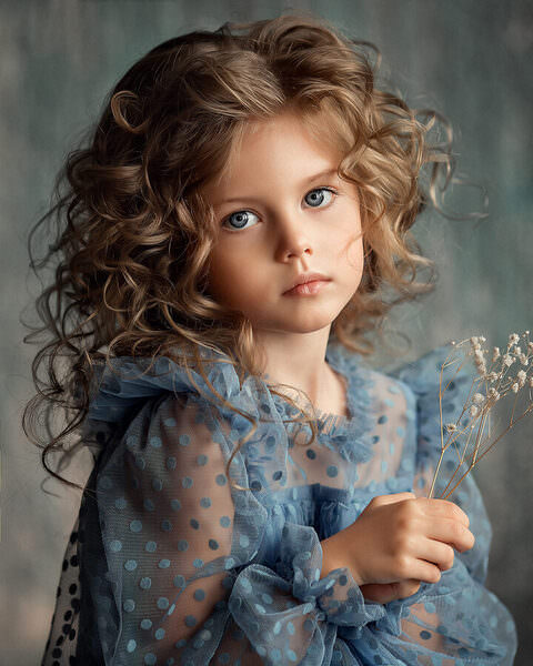 Photograph Elena Mikhailova Curly Girl on One Eyeland