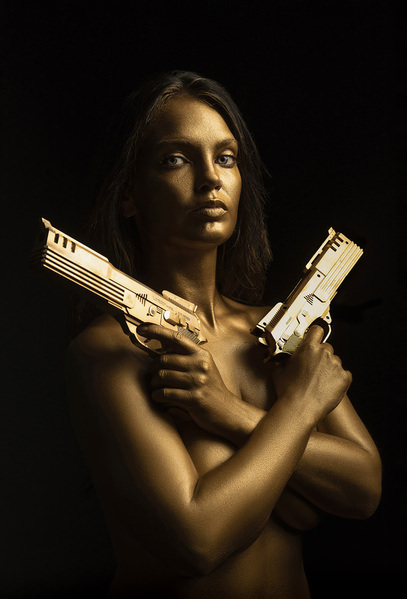 Photograph Vasco Inglez Golden Girl on One Eyeland
