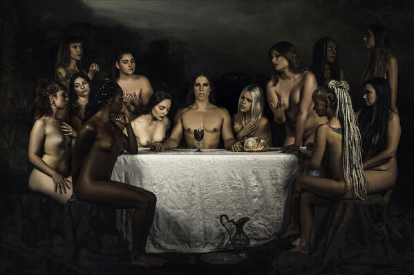 Photograph Vasco Inglez Naked Supper on One Eyeland