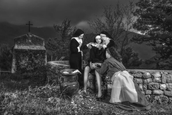 Photograph Vincenzo Di Liberto La Monaca Di Monza Suor Gertrude on One Eyeland