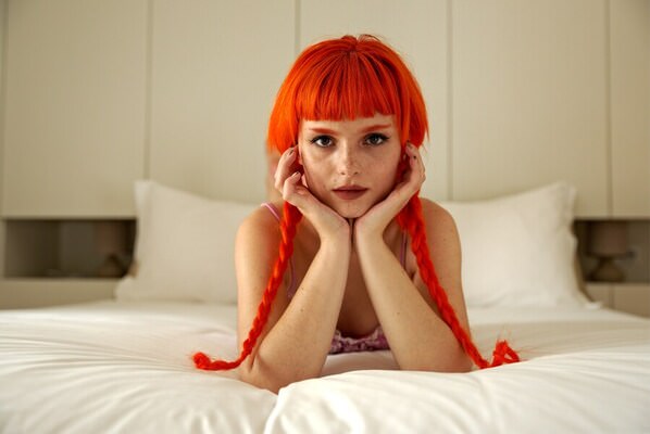 Photograph André Santos The Girl With Red Hair on One Eyeland