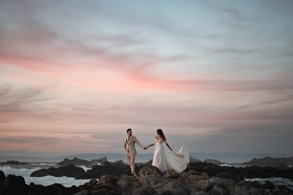 Photograph Jennifer Petty Dreamy Coastal Elopement on One Eyeland