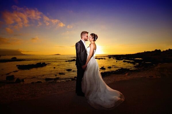 Photograph Vincenzo Di Liberto Wedding Day Al Tramonto on One Eyeland