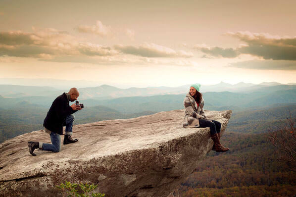 Photograph Robb Scharetg Looking Towards Heaven on One Eyeland