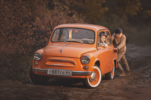 Photograph Elena Mikhailova Stuck On A Forest Road on One Eyeland