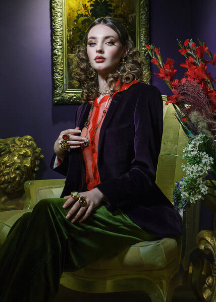 Photograph Olga Burmistrova In The Baroque Style on One Eyeland