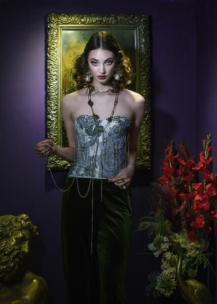 Photograph Olga Burmistrova In The Baroque Style on One Eyeland