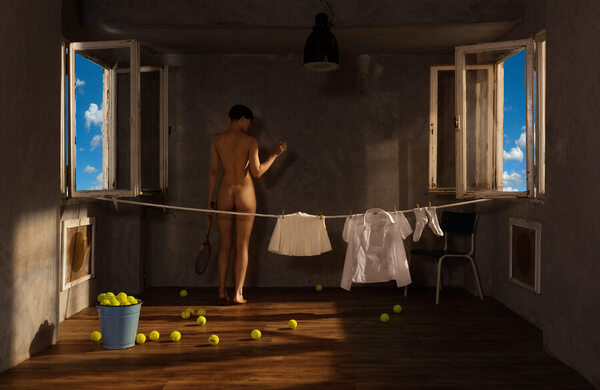 Photograph Horst Kistner Fifteen Love on One Eyeland