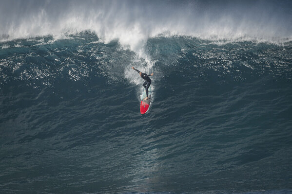 Photograph Steve Turner The Big Drop on One Eyeland
