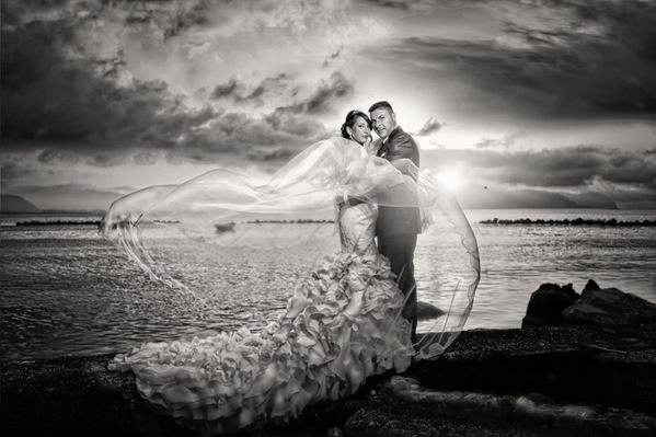 Photograph Vincenzo Di Liberto Wedding Day Aspra on One Eyeland