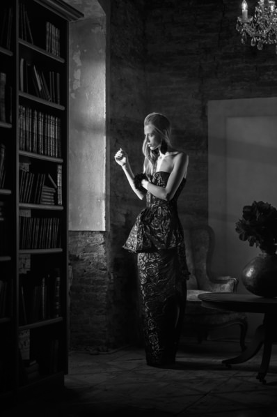 Photograph Jano Stovka Woman In Black on One Eyeland