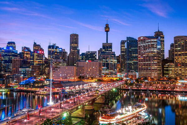 Photograph Satheesh Nair Darling Harbor Sunrise 5234 on One Eyeland