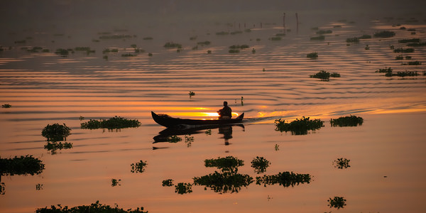 Photograph Satheesh Nair Fisherman At Dawn 2501 on One Eyeland