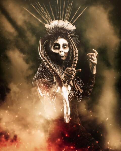 Photograph Geran Raath Shaman Dance 9 on One Eyeland