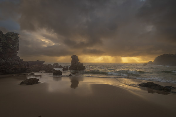 Photograph Steve Turner Sea Mist on One Eyeland