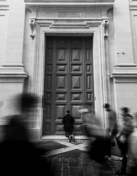 Photograph Martin Agius There Is Always Time To Pray on One Eyeland