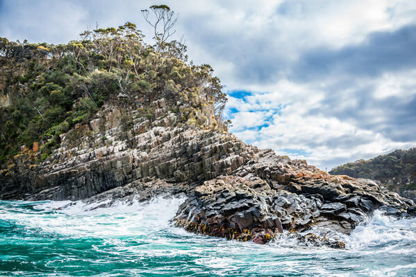 Photograph Satheesh Nair Waves On Mountain Tasmania on One Eyeland