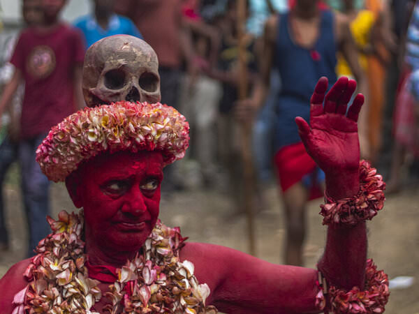 Photograph Aniket Pal Skull Blessings on One Eyeland