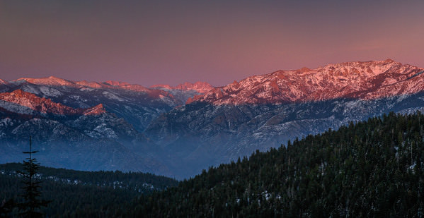 Photograph Joshua Smith The Settling Sierra on One Eyeland