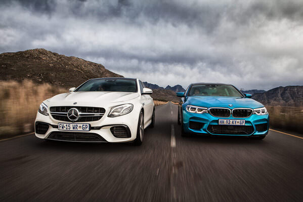 Photograph Ryan Abbott Bmw M Vs Merc Amg on One Eyeland