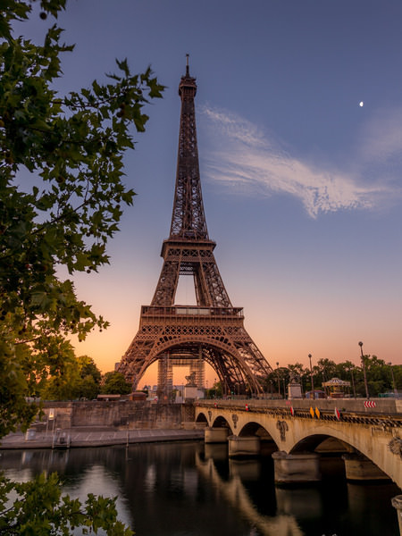 Photograph Marc Barthelemy Eiffel Tower on One Eyeland