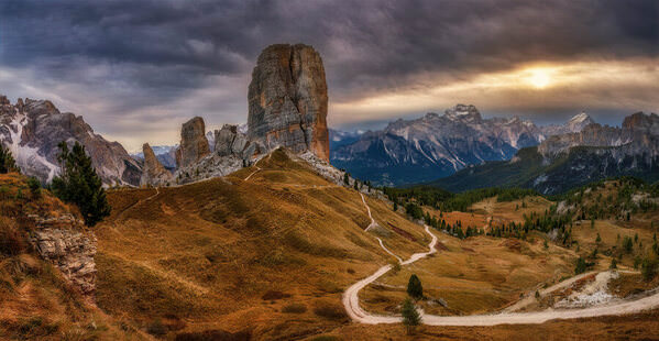 Photograph Martin Kucera Cinque Torri on One Eyeland