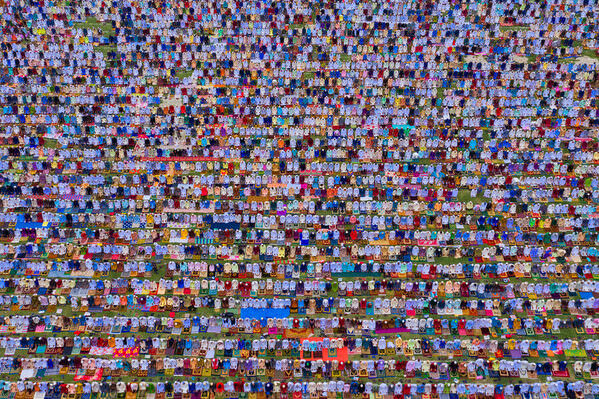 Photograph Azim Khan Ronnie Largest Eid Congregation 06 on One Eyeland