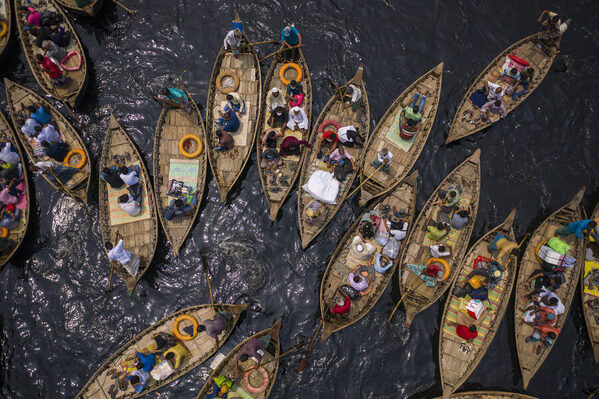 Photograph Azim Khan Ronnie Boats Of Travelers 01 on One Eyeland