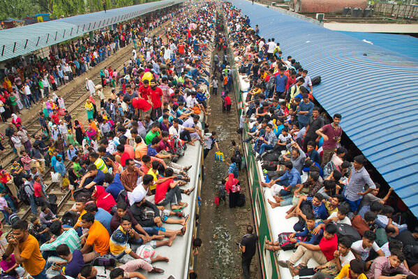 Photograph Azim Khan Ronnie Rooftop Train Journey on One Eyeland