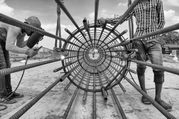 Photograph Azim Khan Ronnie Work In Progress on One Eyeland
