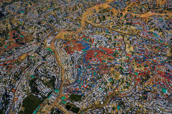 Photograph Azim Khan Ronnie Rohingya Refugee Camp on One Eyeland