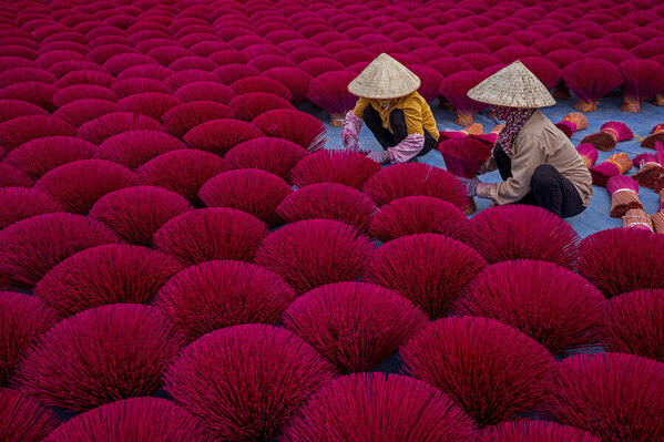 Photograph Azim Khan Ronnie Red Incense on One Eyeland