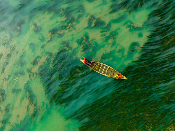 Photograph Azim Khan Ronnie Boatman On The Green River on One Eyeland