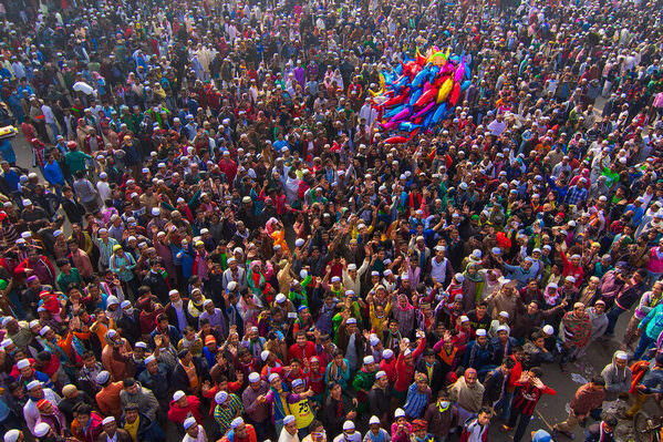 Photograph Azim Khan Ronnie Muslims Gathering on One Eyeland