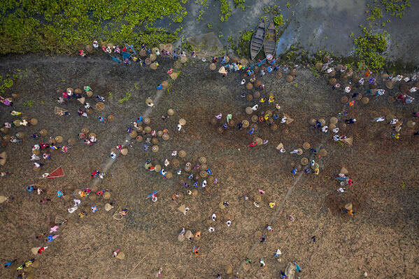 Photograph Azim Khan Ronnie Fishing Festival In Bangladesh on One Eyeland