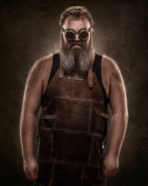 Photograph Petri Damsten Welder on One Eyeland