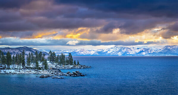Photograph Joshua Smith Fire And Ice Pano on One Eyeland