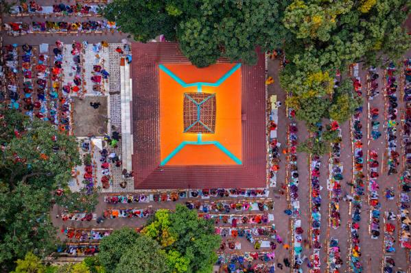 Photograph Azim Khan Ronnie Hindu Temple on One Eyeland